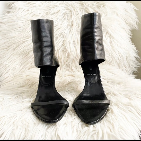 GORGEOUS JIL SANDER HEELS WITH ANKLE CUFF - Picture 3 of 10